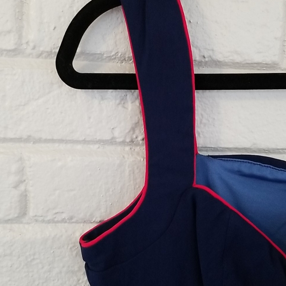 Pinup Couture Jessica Wiggle Dress Navy 2x NWT - Picture 4 of 7